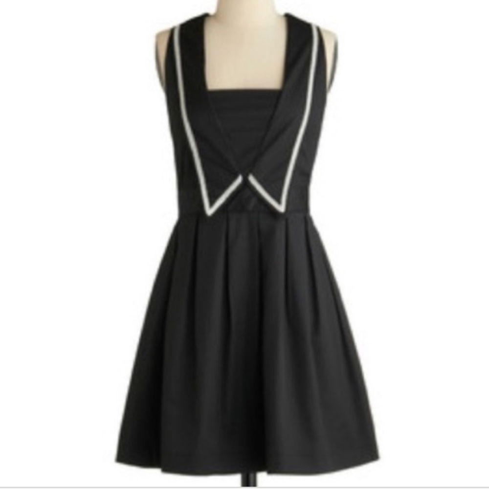 Dear Creatures Bells of London dress in Navy